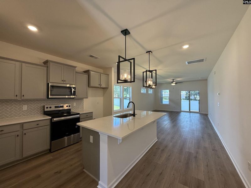 Furnished interior view inside a new home in Dunbar Village, Cayce (Image 6). Furnished interior view inside a new home in Dunbar Village, Cayce (Image 6).