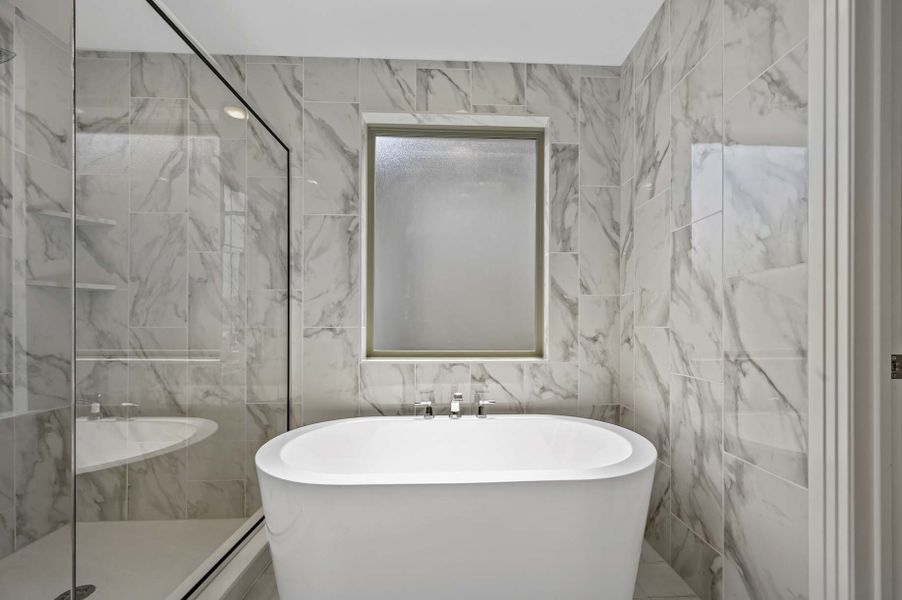 Representative Primary Bathroom - some options shown