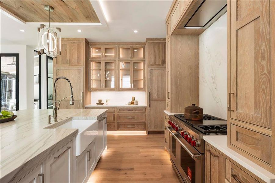 Furnished interior view inside a new home in , Sandy Springs (Image 60).