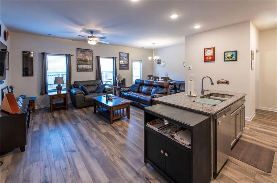 Furnished interior view inside a new home in , Villa Rica (Image 6).