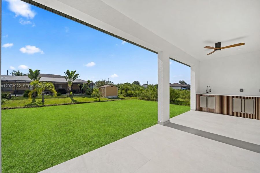 Exterior details and patio area of a home in , Lehigh Acres (Image 30). Exterior details and patio area of a home in , Lehigh Acres (Image 30).