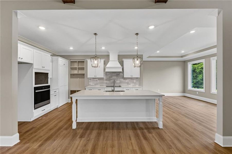 Furnished interior view inside a new home in , Hampton (Image 9).