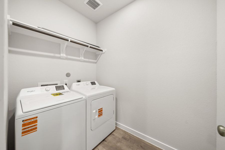 Furnished interior view inside a new home in Lexington Heights, Willis (Image 8).