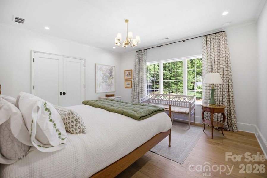 Furnished interior view inside a new home in , Charlotte (Image 10).