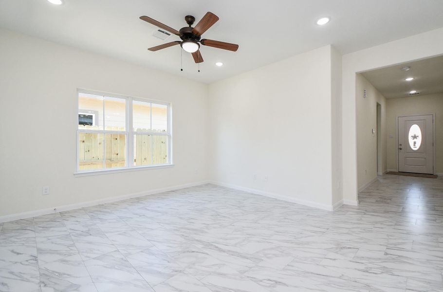 Spacious, unfurnished interior of a new home in , Houston (Image 18). Spacious, unfurnished interior of a new home in , Houston (Image 18).