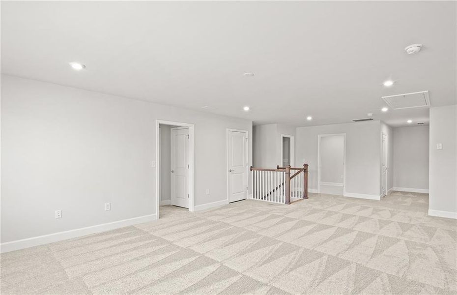 Spacious, unfurnished interior of a new home in Anderson Point Estates, McDonough (Image 16).