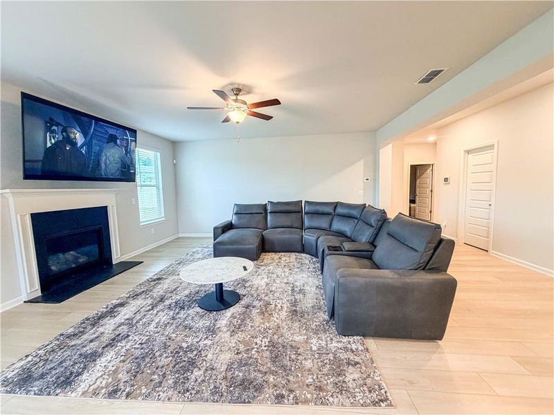 Furnished interior view inside a new home in , Stockbridge (Image 69).