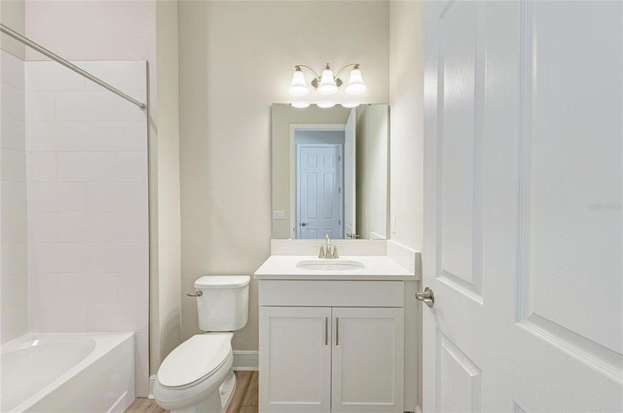 Furnished interior view inside a new home in Crosswind Point, Parrish (Image 5). Furnished interior view inside a new home in Crosswind Point, Parrish (Image 5).