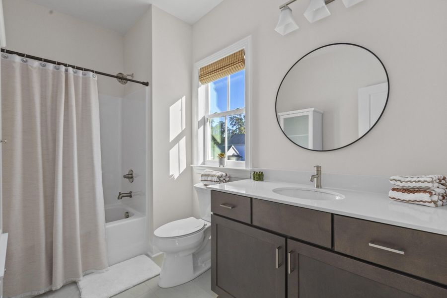 Furnished interior view inside a new home in , Johns Island (Image 39).