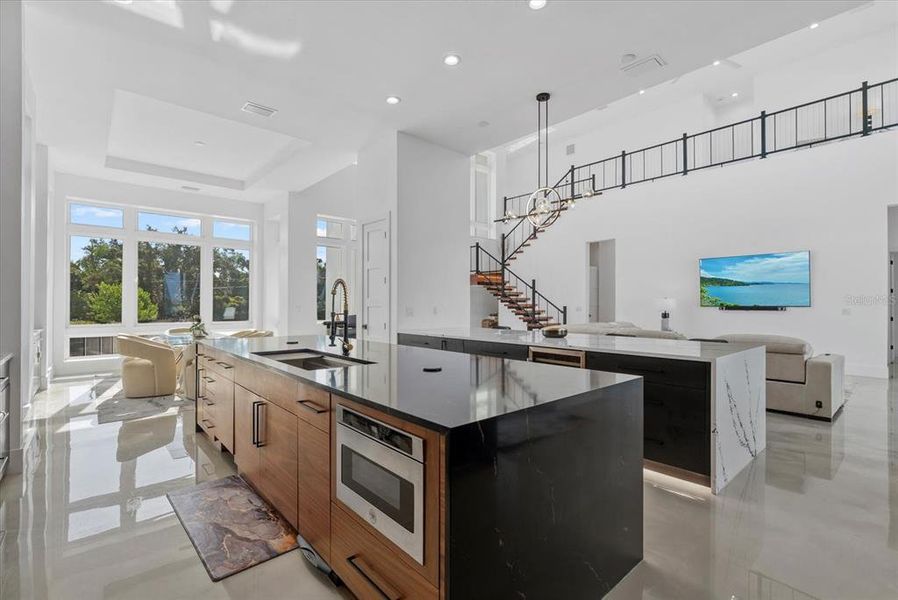 Furnished interior view inside a new home in , Osprey (Image 6).