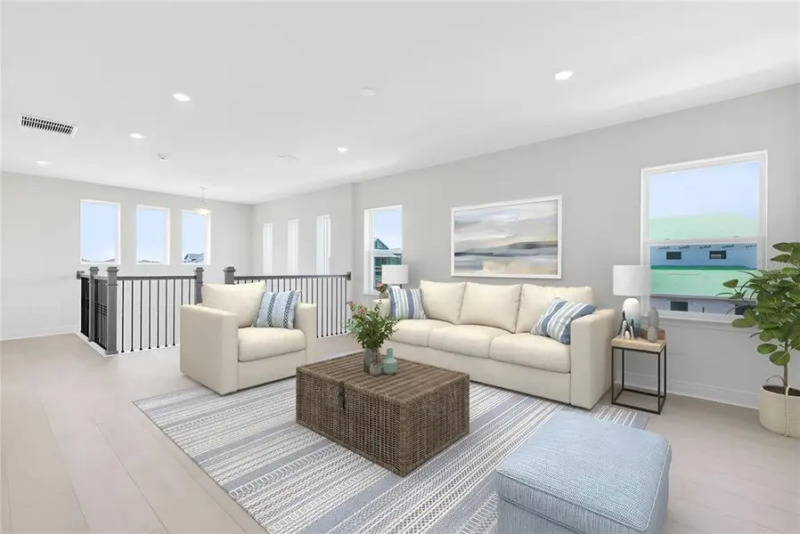 Virtually staged image.