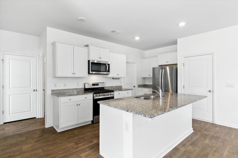 Furnished interior view inside a new home in , Summerville (Image 13).