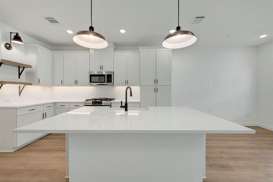 Furnished interior view inside a new home in Providence Commons, Providence Village (Image 12).