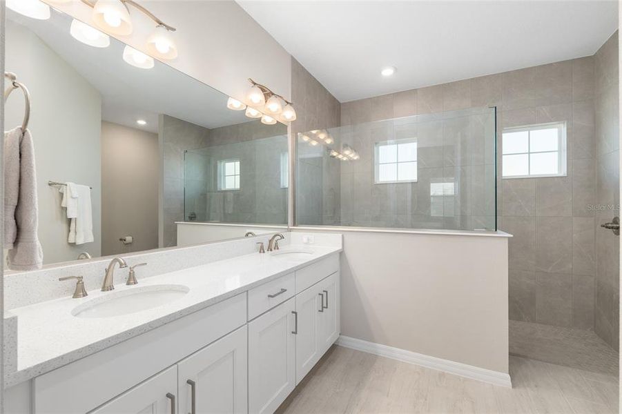 Furnished interior view inside a new home in , Ocala (Image 64).