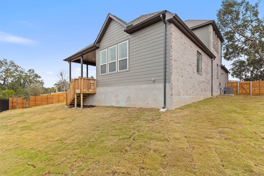 Representative exterior photo of a completed home built from the Waterville by Ashton Woods in Berry Creek Highlands, Georgetown, TX (Image 21). Representative exterior photo of a completed home built from the Waterville by Ashton Woods in Berry Creek Highlands, Georgetown, TX (Image 21).