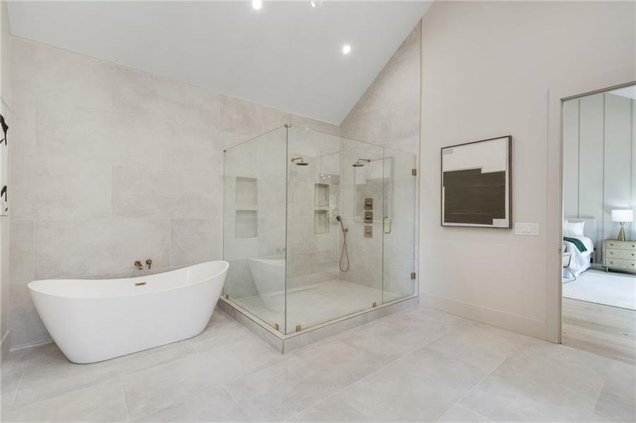 Furnished interior view inside a new home in , Atlanta (Image 5).