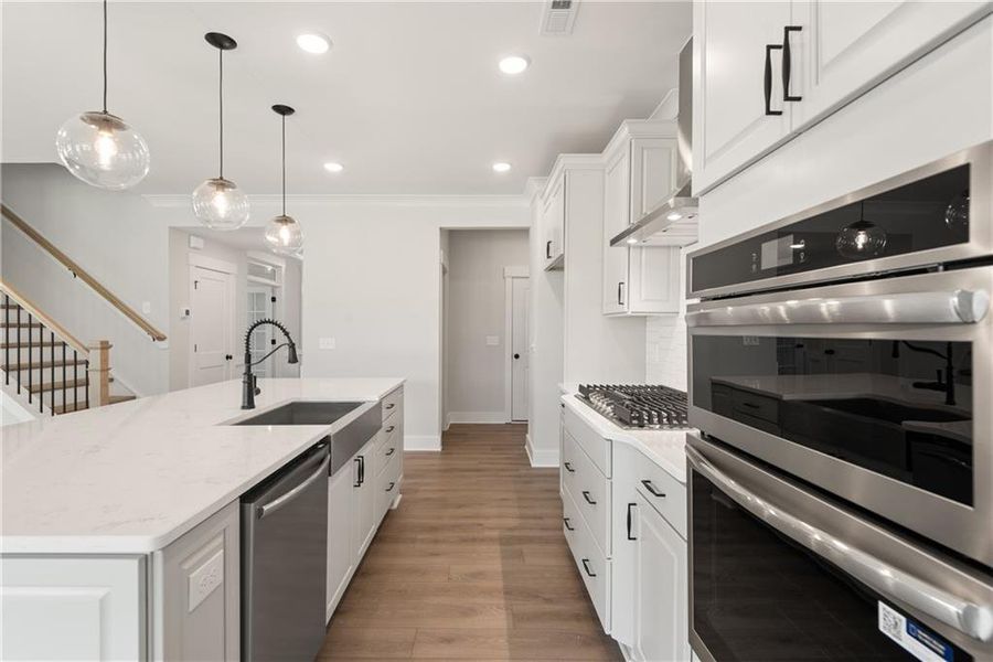 Furnished interior view inside a new home in , Loganville (Image 11).