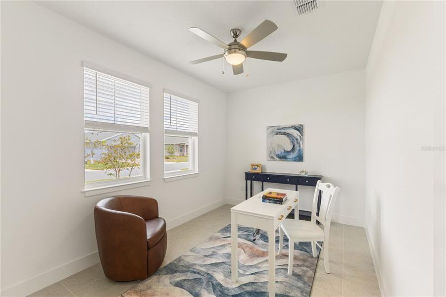 Furnished interior view inside a new home in Ocala Preserve, Ocala (Image 7).