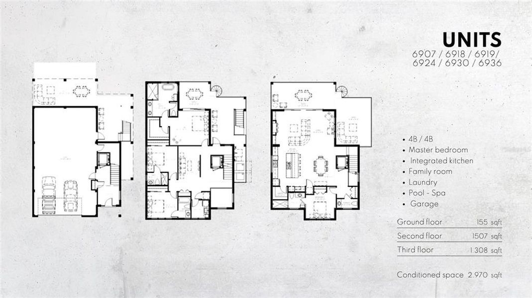 2D floor plan layout of this home in , Sarasota, FL (Image 3).