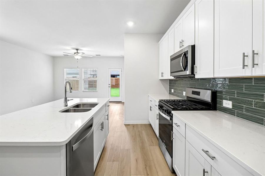 Furnished interior view inside a new home in Southridge - Spring Series, Princeton (Image 9).