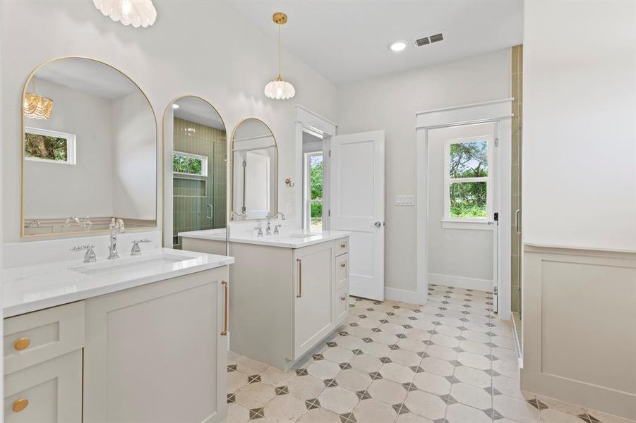 Furnished interior view inside a new home in , Lindale (Image 16).