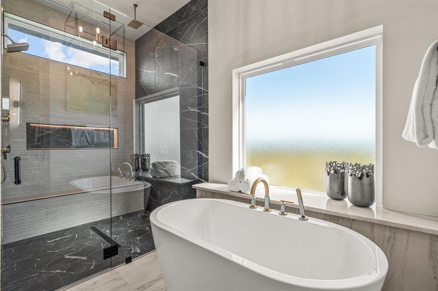 Furnished interior view inside a new home in , Northlake (Image 18).