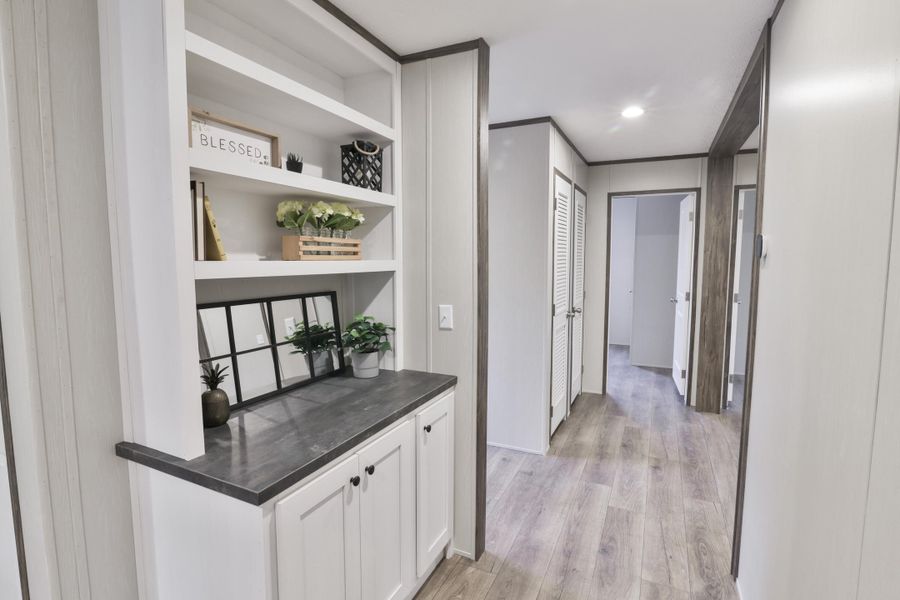 Furnished interior view inside a new home in , St. Stephen (Image 16).