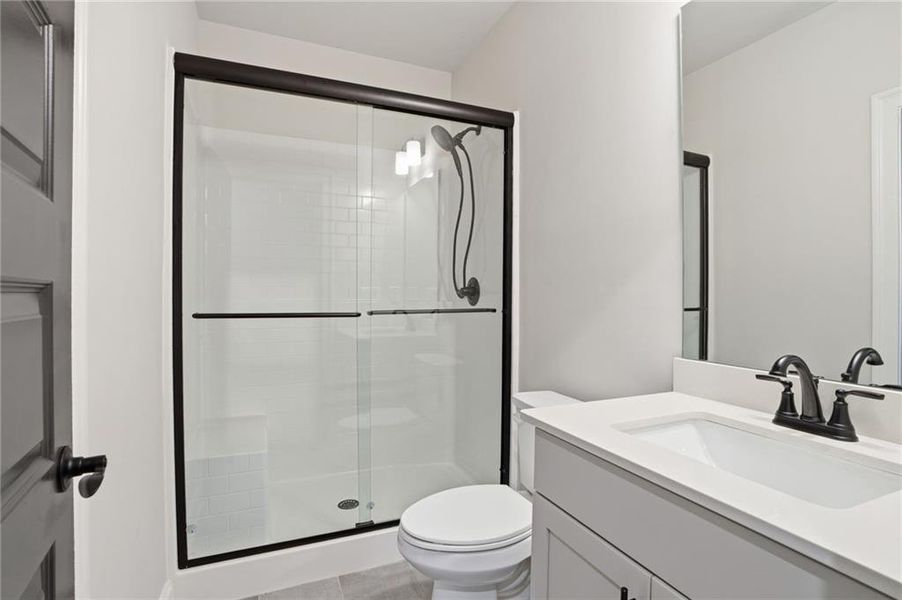 Furnished interior view inside a new home in , Dacula (Image 18).