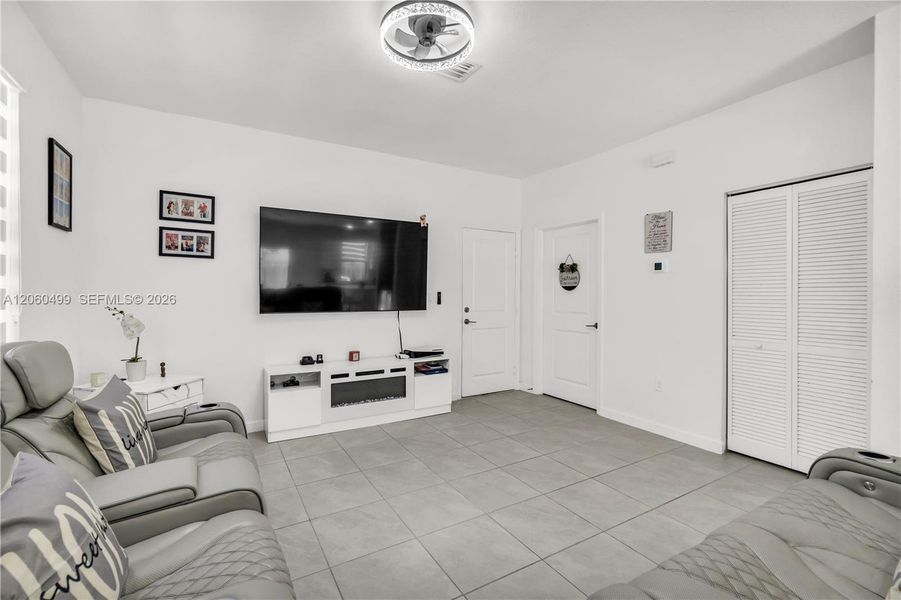 Furnished interior view inside a new home in , Miami (Image 7).