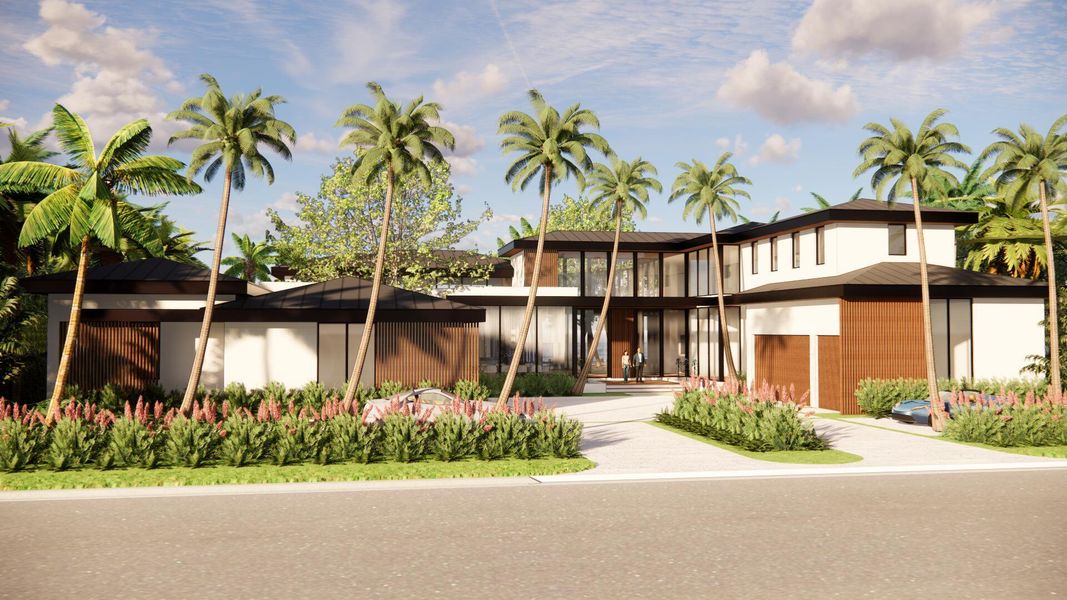 Exterior details and patio area of a home in , Palm Beach Gardens (Image 15).