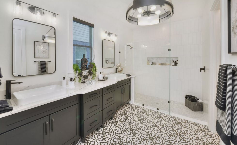 Furnished interior view inside a new home in Persimmon Park, Wesley Chapel (Image 24). Furnished interior view inside a new home in Persimmon Park, Wesley Chapel (Image 24).