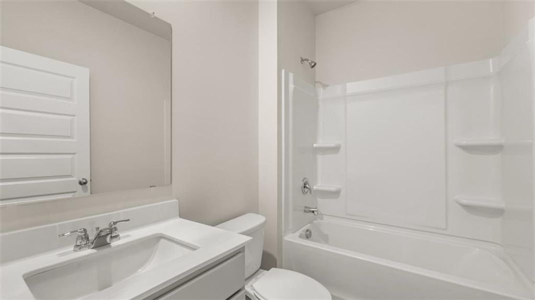 Furnished interior view inside a new home in Twin Lakes, Hoschton (Image 11).