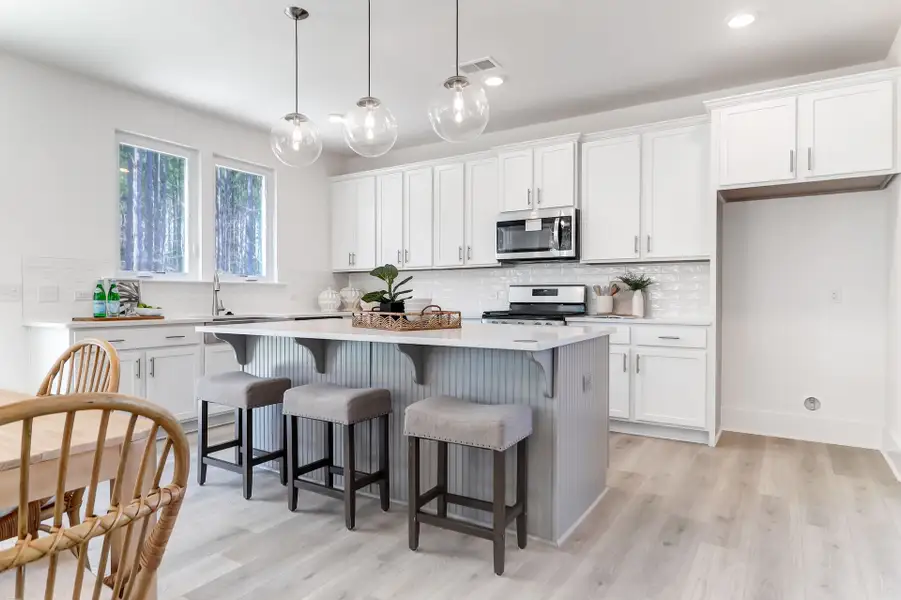Representative furnished interior of a home built from the Calloway by True Homes in Whispering Hills, Locust (Image 4). Representative furnished interior of a home built from the Calloway by True Homes in Whispering Hills, Locust (Image 4).