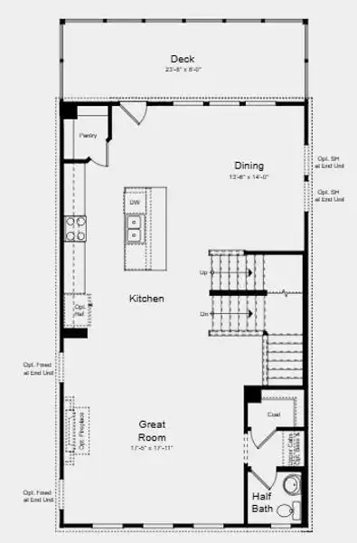 2D floor plan layout of this home in Dreycott, Lawrenceville, GA (Image 4).
