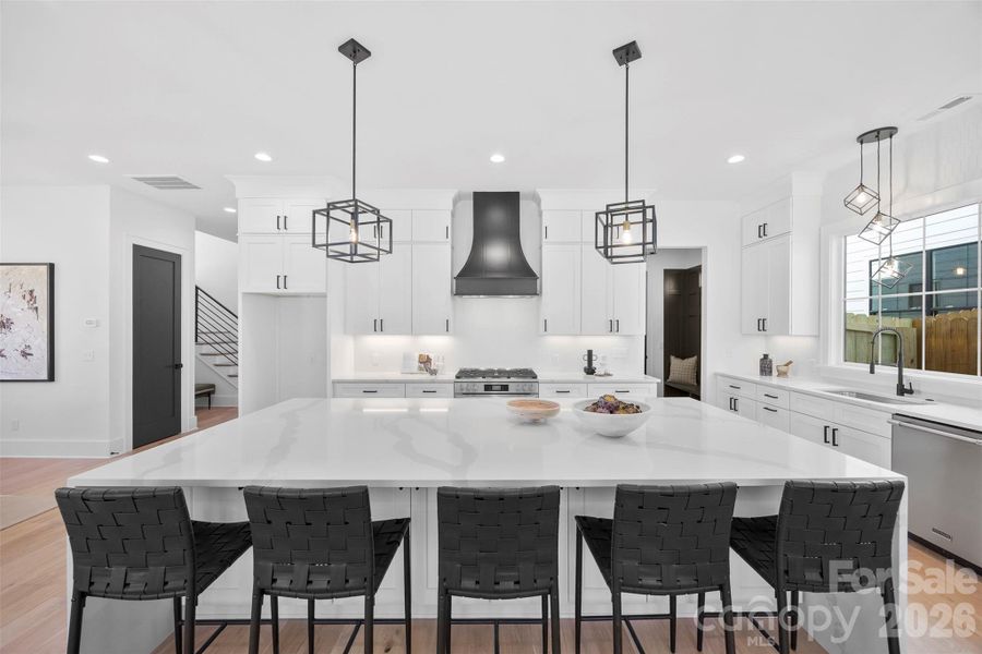 Furnished interior view inside a new home in , Charlotte (Image 6).