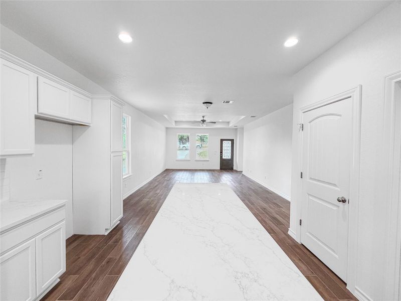 Spacious, unfurnished interior of a new home in , Canyon Lake (Image 18). Spacious, unfurnished interior of a new home in , Canyon Lake (Image 18).