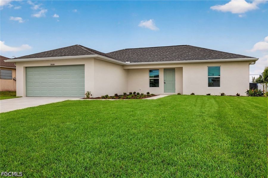 Exterior details and patio area of a home in Cape Coral, Cape Coral (Image 17).