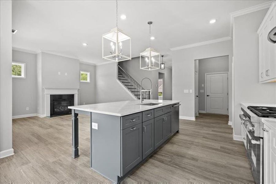 Furnished interior view inside a new home in Cooks Farm, Woodstock (Image 63).