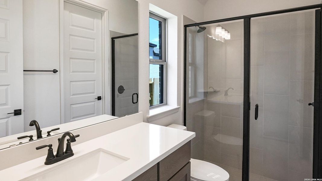 Furnished interior view inside a new home in Veramendi, New Braunfels (Image 11).