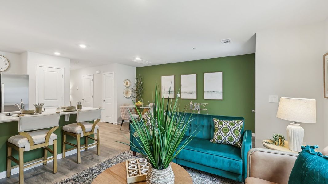 Furnished interior view inside a new home in Paddington Place, Baxter (Image 11).