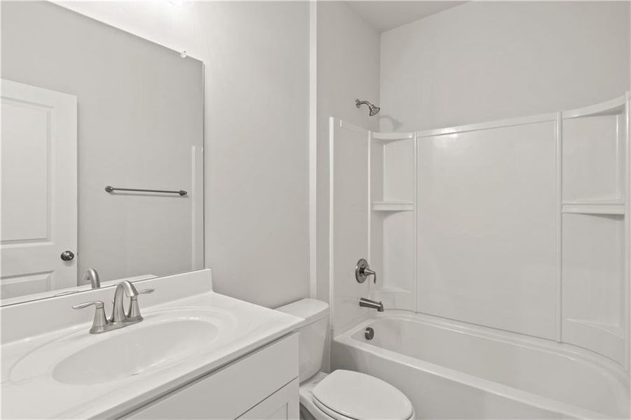 Furnished interior view inside a new home in Enclave at Parkway Village, Fairburn (Image 8).