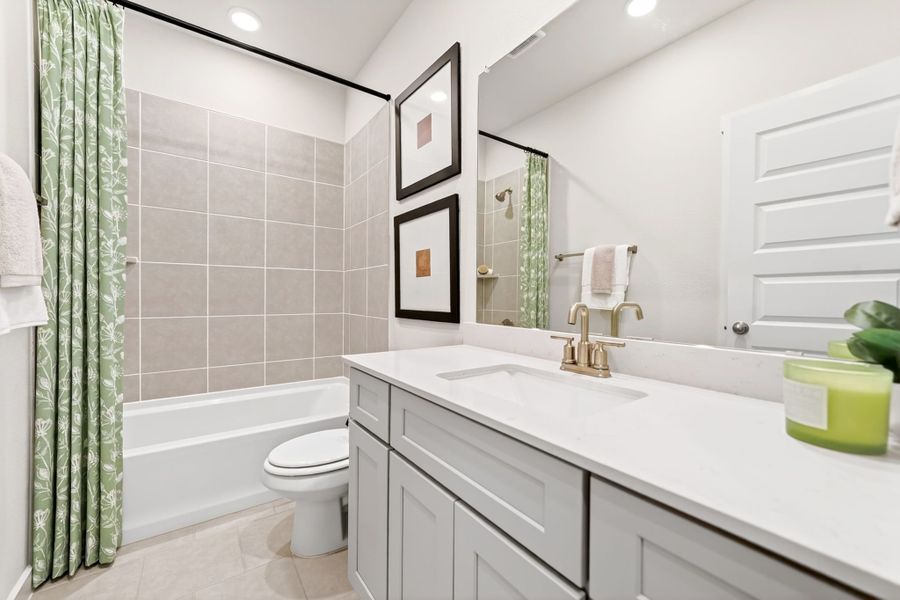Representative furnished interior of a home built from the The Laurel M by Davidson Homes LLC in Parks at Foster Crossing, Anna (Image 26).
