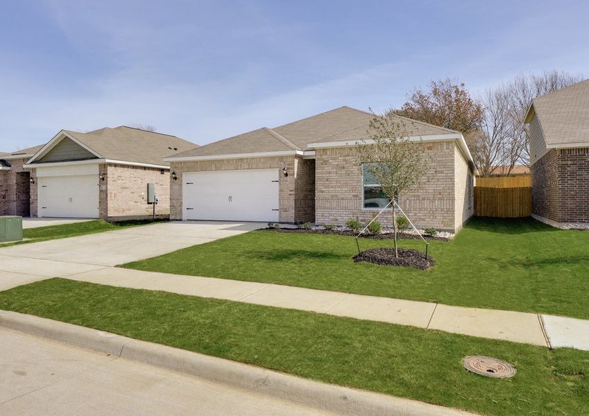 The Carter has a beautiful brick exterior.