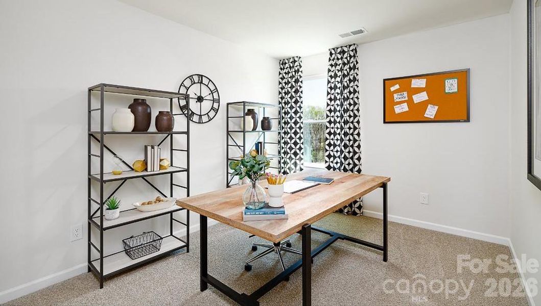 Furnished interior view inside a new home in Clark Creek Landing, Lincolnton (Image 20).