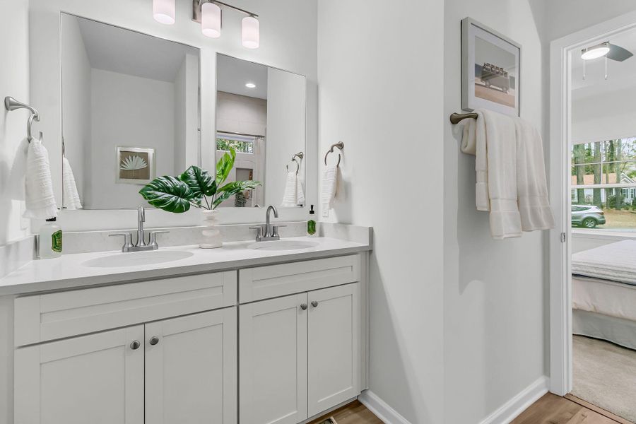 Furnished interior view inside a new home in , Summerville (Image 8).
