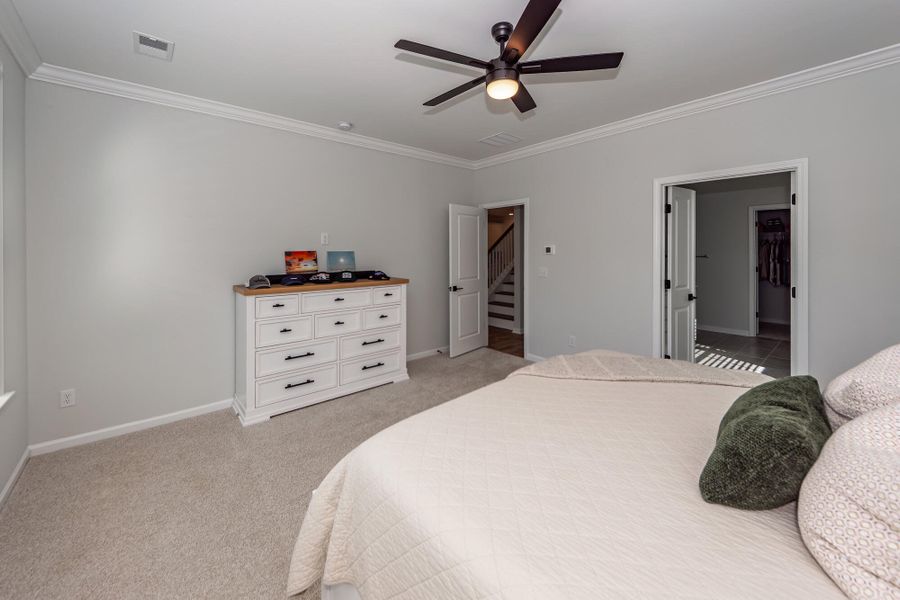 Furnished interior view inside a new home in High Point at Foxbank, Moncks Corner (Image 16).