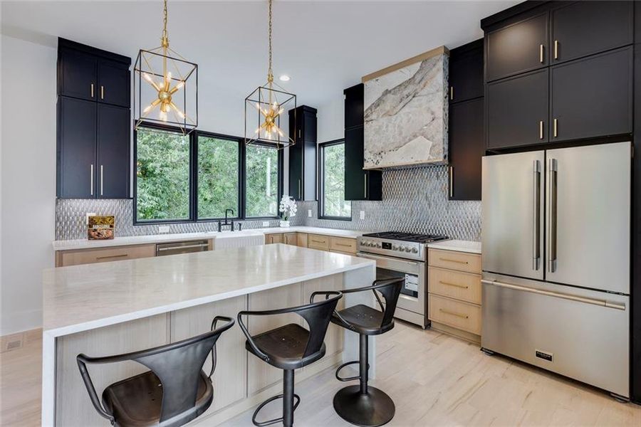 Furnished interior view inside a new home in , Norcross (Image 11). Furnished interior view inside a new home in , Norcross (Image 11).