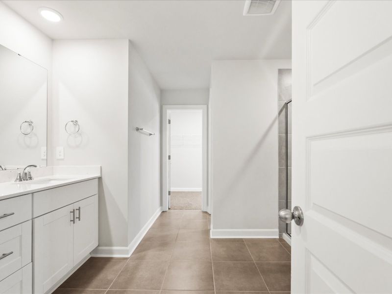 Furnished interior view inside a new home in Creek Ridge - Signature Collection, Spartanburg (Image 8).