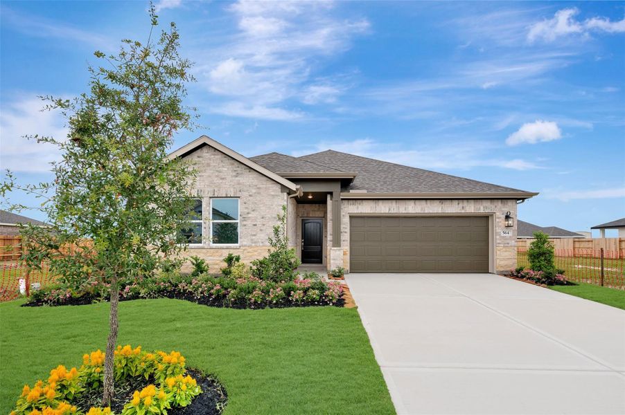 Lovely Passionflower II design by K. Hovnanian Homes in elevation RA built in Aspire at River Ranch Trails. Lovely Passionflower II design by K. Hovnanian Homes in elevation RA built in Aspire at River Ranch Trails.