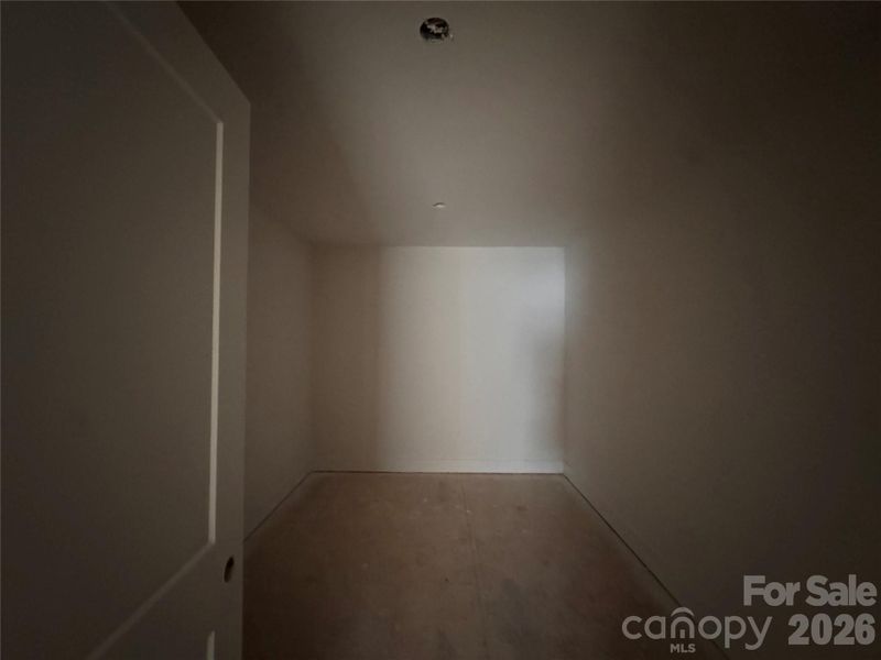 Oversized primary closet